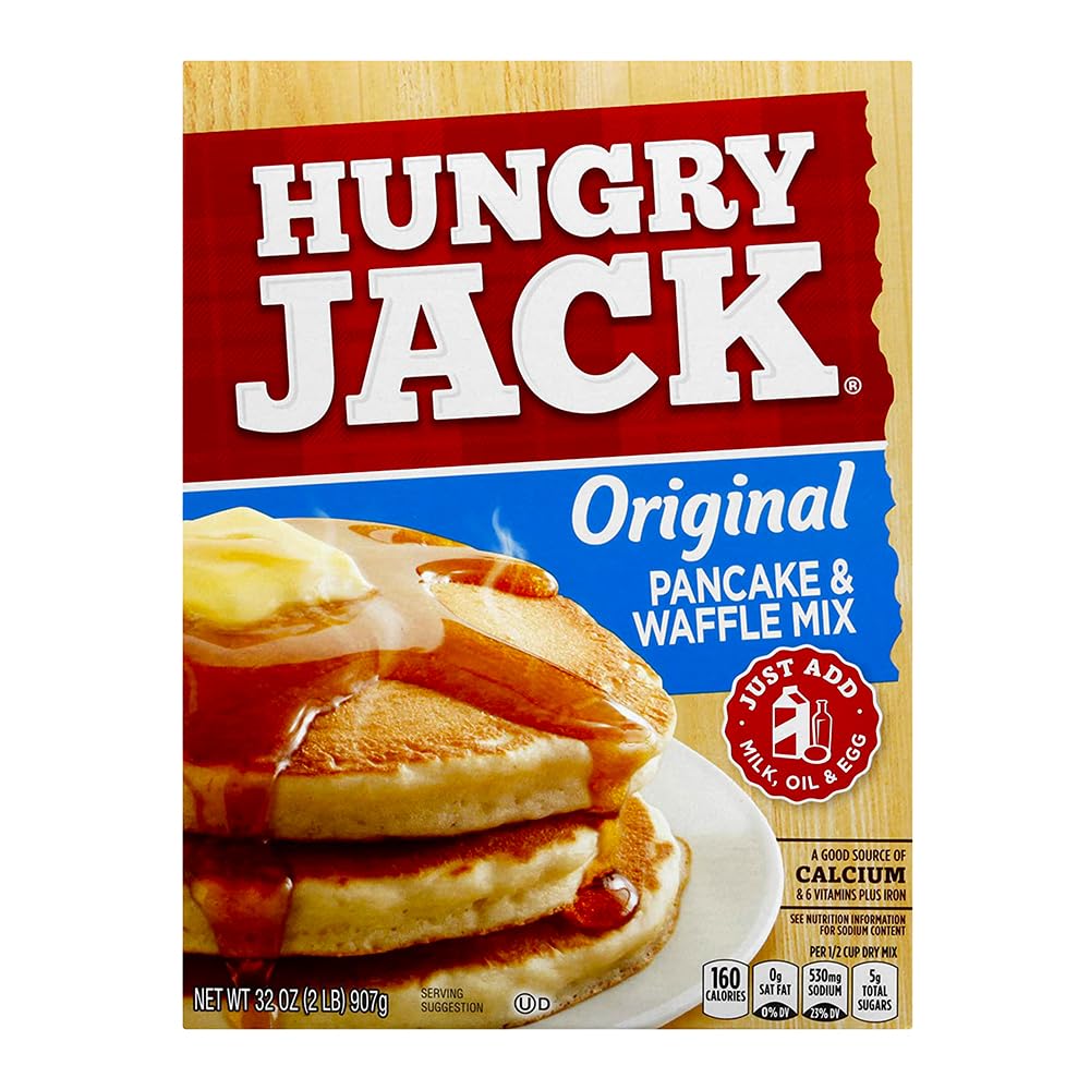 Massa de Panqueca Hungry Jack 906g | Amazon.com.br